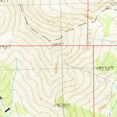 United States Geological Survey Fallert Springs, ID (1987, 24000-Scale) digital map