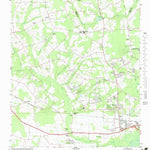 United States Geological Survey Falling Creek, NC (1983, 24000-Scale) digital map