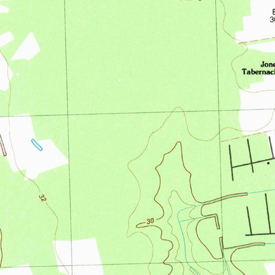 United States Geological Survey Falling Creek, NC (1983, 24000-Scale) digital map