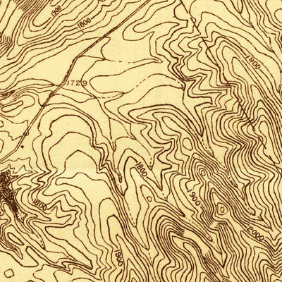 United States Geological Survey Falling Spring, VA-WV (1929, 24000-Scale) digital map