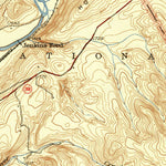 United States Geological Survey Falling Spring, VA-WV (1932, 31680-Scale) digital map