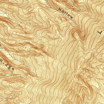 United States Geological Survey Falling Spring, VA-WV (1932, 31680-Scale) digital map