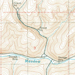 United States Geological Survey Falling Springs, WA (1981, 24000-Scale) digital map