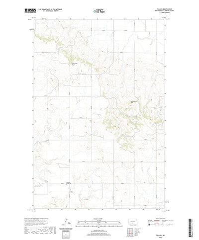 United States Geological Survey Fallon, ND (2020, 24000-Scale) digital map