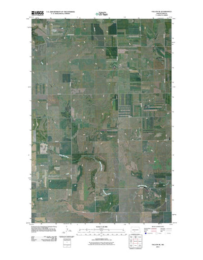 United States Geological Survey Fallon NE, ND (2011, 24000-Scale) digital map