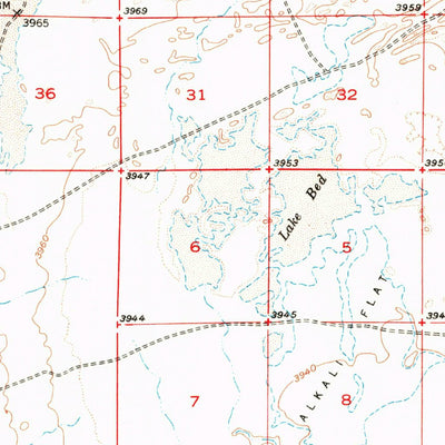 United States Geological Survey Fallon, NV (1951, 62500-Scale) digital map