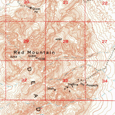 United States Geological Survey Fallon, NV (1951, 62500-Scale) digital map