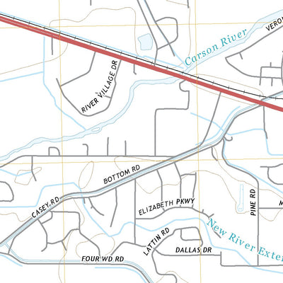 United States Geological Survey Fallon, NV (2021, 24000-Scale) digital map