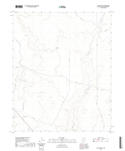 United States Geological Survey Fallon Ranch, NM (2023, 24000-Scale) digital map