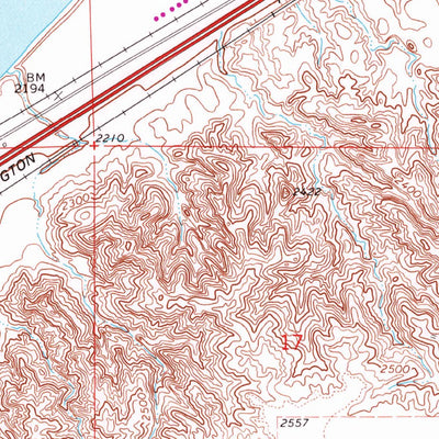 United States Geological Survey Fallon SW, MT (1972, 24000-Scale) digital map