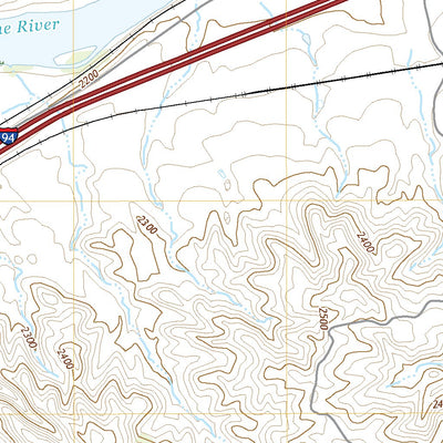 United States Geological Survey Fallon SW, MT (2020, 24000-Scale) digital map