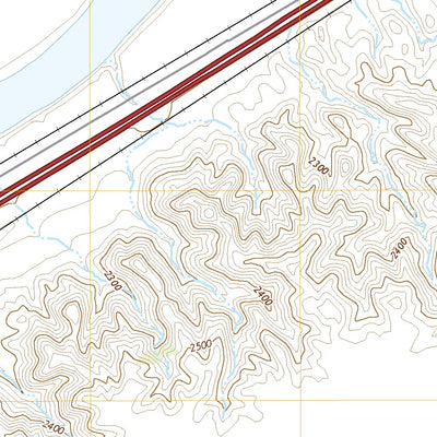 United States Geological Survey Fallon SW, MT (2020, 24000-Scale) digital map