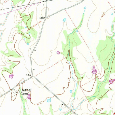 United States Geological Survey Fallon, TX (1966, 24000-Scale) digital map