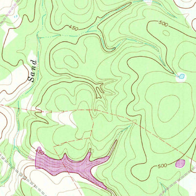 United States Geological Survey Fallon, TX (1966, 24000-Scale) digital map