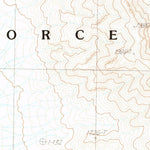United States Geological Survey Fallout Hills NE, NV (1983, 24000-Scale) digital map