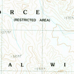 United States Geological Survey Fallout Hills, NV (1989, 24000-Scale) digital map