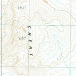 United States Geological Survey Fallout Hills, NV (1989, 24000-Scale) digital map