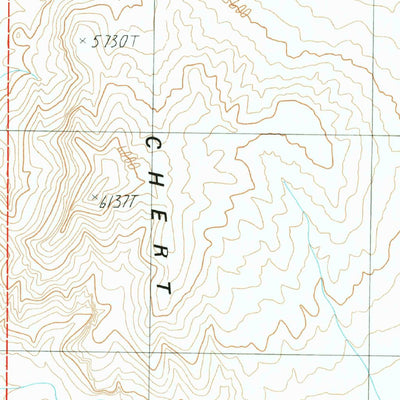 United States Geological Survey Fallout Hills, NV (1989, 24000-Scale) digital map