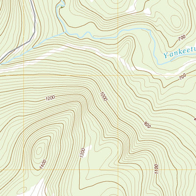 United States Geological Survey Falls Brook Lake, ME (2021, 24000-Scale) digital map