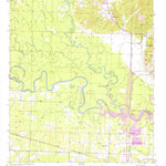 United States Geological Survey Falls Chapel, AR (1950, 24000-Scale) digital map