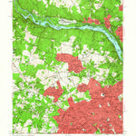 United States Geological Survey Falls Church, VA-MD (1956, 24000-Scale) digital map