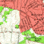 United States Geological Survey Falls Church, VA-MD (1956, 24000-Scale) digital map