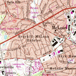 United States Geological Survey Falls Church, VA-MD (1965, 24000-Scale) digital map