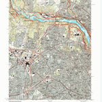 United States Geological Survey Falls Church, VA-MD (1994, 24000-Scale) digital map