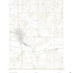 United States Geological Survey Falls City, NE (2021, 24000-Scale) digital map