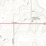 United States Geological Survey Falls City, NE (2021, 24000-Scale) digital map