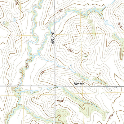 United States Geological Survey Falls City, NE (2021, 24000-Scale) digital map
