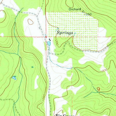 United States Geological Survey Falls City, OR (1974, 24000-Scale) digital map