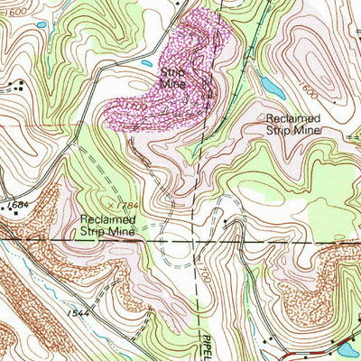 United States Geological Survey Falls Creek, PA (1966, 24000-Scale) digital map