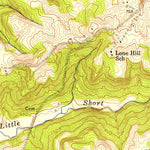 United States Geological Survey Falls Of Rough, KY (1953, 24000-Scale) digital map