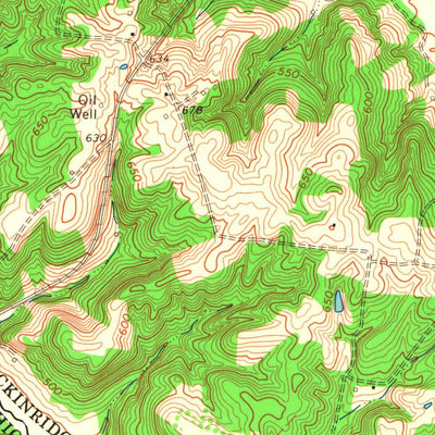 United States Geological Survey Falls Of Rough, KY (1963, 24000-Scale) digital map