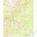 United States Geological Survey Falls Ridge, CA (1990, 24000-Scale) digital map
