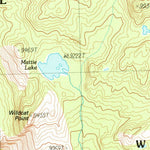 United States Geological Survey Falls Ridge, CA (1990, 24000-Scale) digital map