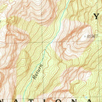 United States Geological Survey Falls Ridge, CA (1990, 24000-Scale) digital map