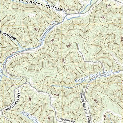 United States Geological Survey Fallsburg, KY (2022, 24000-Scale) digital map