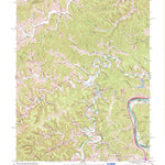 United States Geological Survey Fallsburg, KY-WV (1971, 24000-Scale) digital map