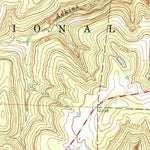 United States Geological Survey Fallsville, AR (1967, 24000-Scale) digital map