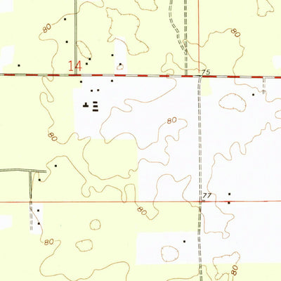 United States Geological Survey Falmouth, FL (1959, 24000-Scale) digital map
