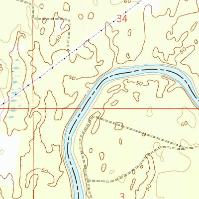 United States Geological Survey Falmouth, FL (1959, 24000-Scale) digital map