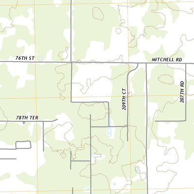 United States Geological Survey Falmouth, FL (2021, 24000-Scale) digital map