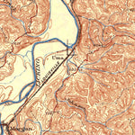 United States Geological Survey Falmouth, KY (1936, 62500-Scale) digital map