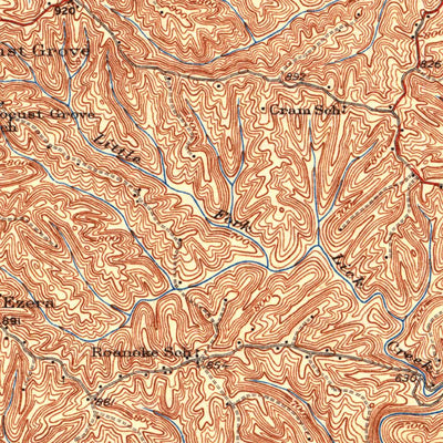 United States Geological Survey Falmouth, KY (1936, 62500-Scale) digital map