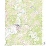 United States Geological Survey Falmouth, KY (1954, 24000-Scale) digital map