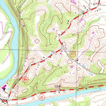 United States Geological Survey Falmouth, KY (1954, 24000-Scale) digital map