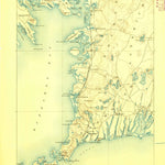United States Geological Survey Falmouth, MA (1888, 62500-Scale) digital map