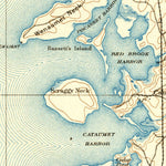 United States Geological Survey Falmouth, MA (1893, 62500-Scale) digital map